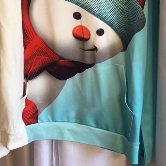 Unisex pull on style hoodie in size L to XL - Picture 4 of 7